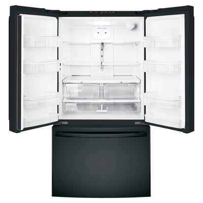 GE 27 cu ft French-Door Refrigerator with Internal Water Dispenser