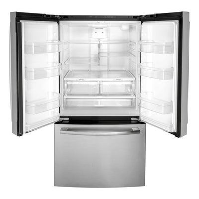 GE 27 cu ft French-Door Refrigerator with Internal Water Dispenser