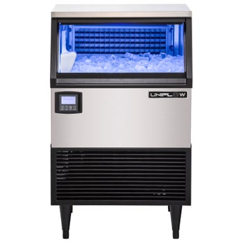 Uniflow 75 lb Commercial Stainless Steel Ice Maker Digital Controls