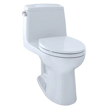 TOTO Drake Elongated Toilet C5 Washlet Bidet Seat 1.28 GPF