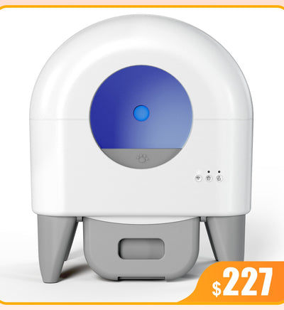 Cumrige M4 Smart Self-Cleaning Litter Box for Multi-Cat Homes, Odor Control