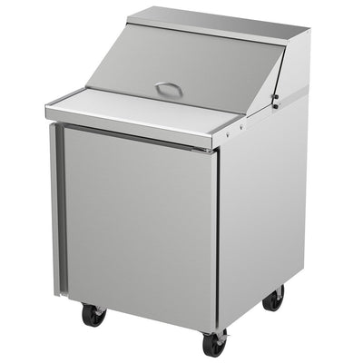 Kutano 27-Inch Stainless Steel Salad and Sandwich Prep Table