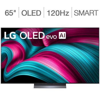 LG 65-inch OLED evo AI C5 4K Smart TV Bundle
