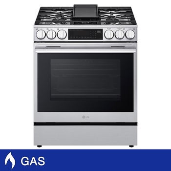 LG 6.3 cu ft Gas Smart Oven Range ProBake Convection