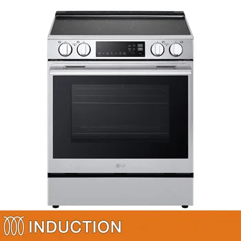 LG 6.3 cu ft Smart Induction Slide-In Range with ProBake-Convection