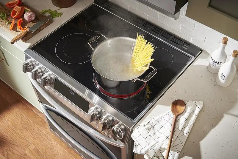 LG 30-inch Smart Gas Double Oven Range with Air Fry