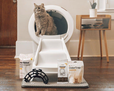 Litter-Robot 4 Smart Self-Cleaning Litter Box Bundle: Odor Control & Accessories