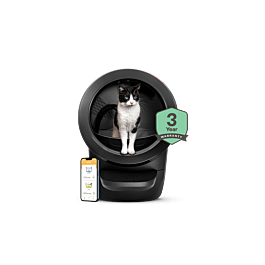 Litter-Robot 4 WhiskerCare Bundle: Smart Self-Cleaning Litter Box with 3-Year Protection Plan