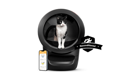 Reconditioned Litter-Robot 4 Automatic Self-Cleaning Litter Box for Multi-Cat Homes